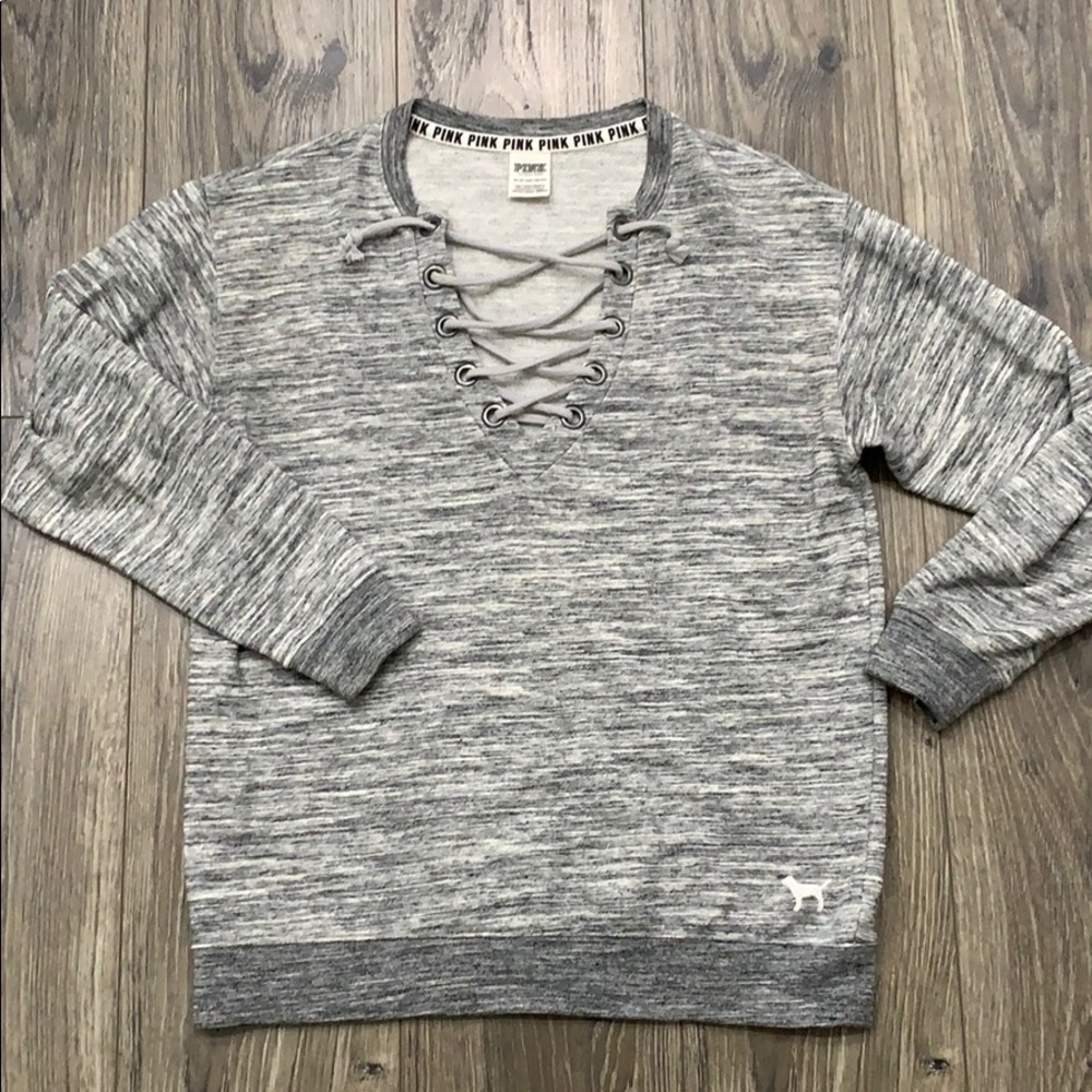 PINK Crew Neck Sweatshirt